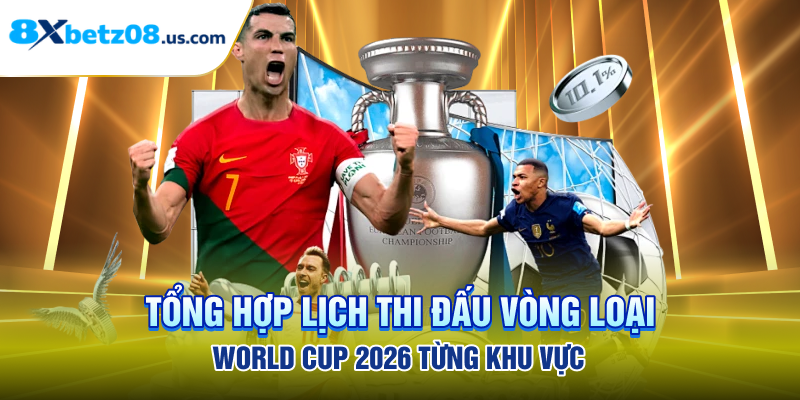 Tổng hợp lịch thi đấu vòng loại World Cup 2026 từng khu vực
